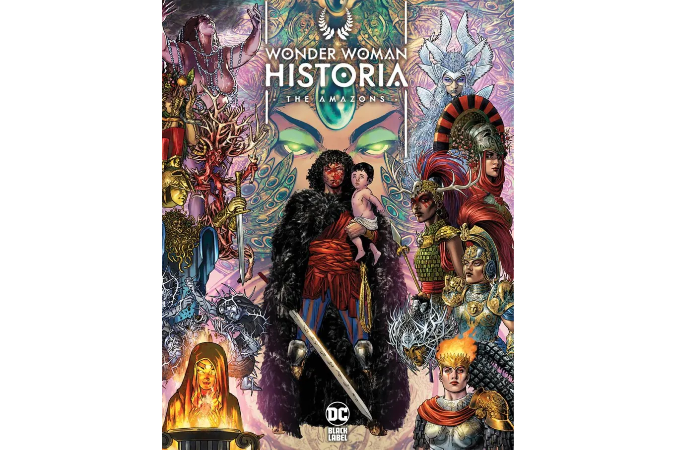 Cover of wonder woman historia